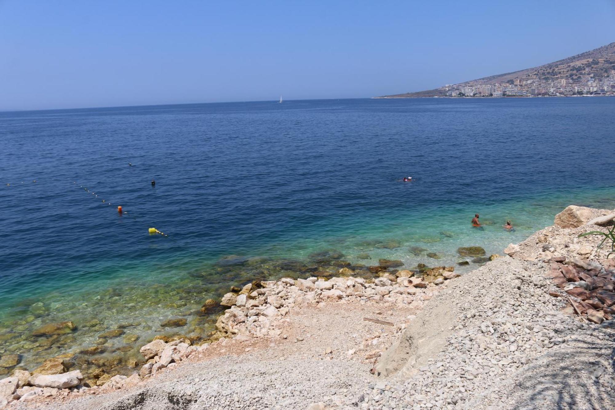 Infinity Sea View Penthouse Apartment Sarande Exterior photo